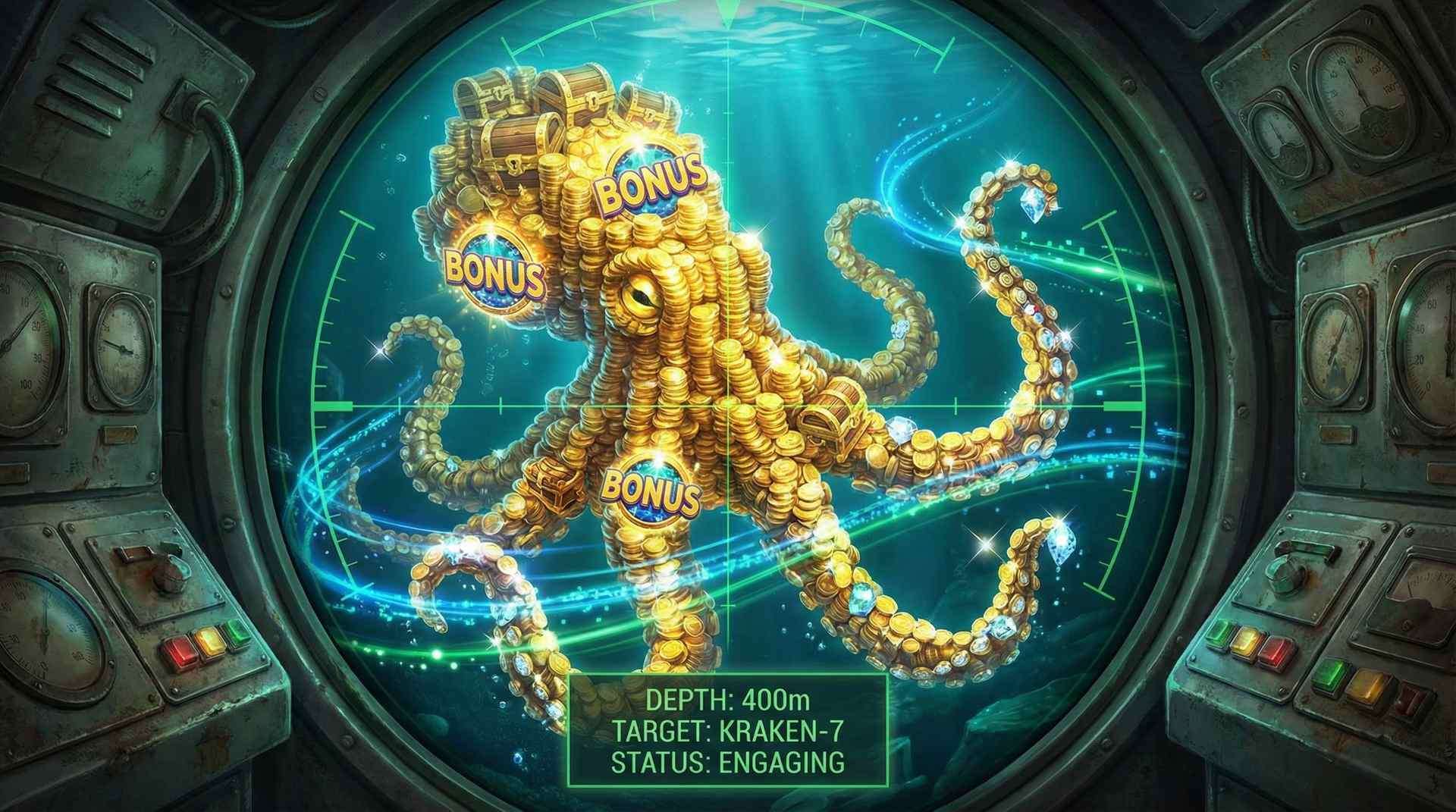 捕鱼游戏深海巨妖奖励机制解密 - PG赌博